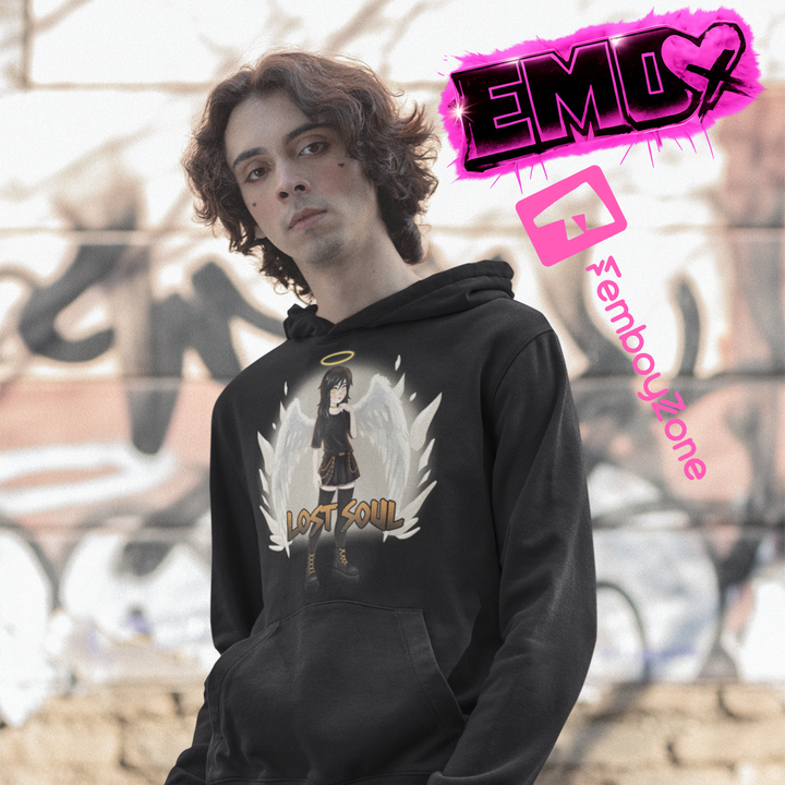 Lost Soul – Emo Femboy Hoodie