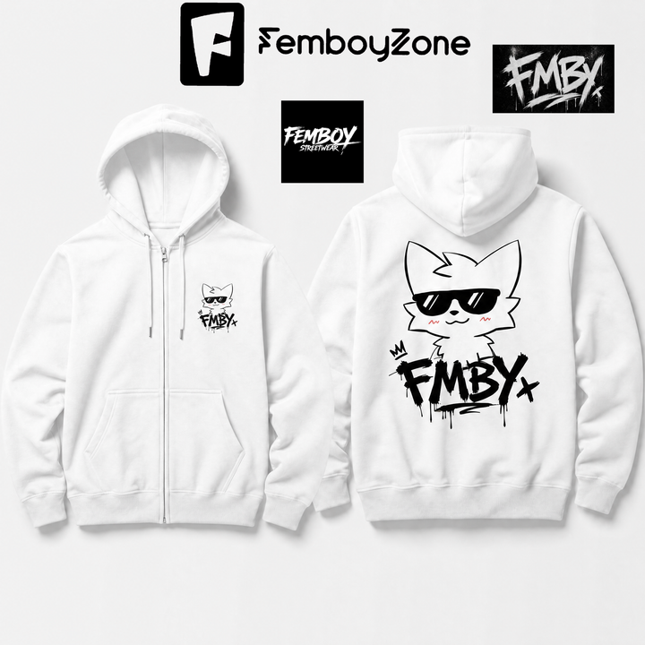 Zip Hoodie FMBY Boykisser Drip