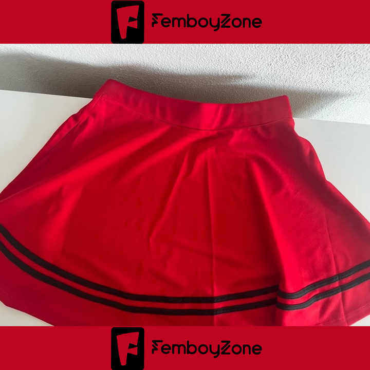 Premium Femboy Plaid Skirt, Y2K Style, Pleated Mini Skirt, Elastic Waist, Schoolgirl Skirt Cute and Sexy