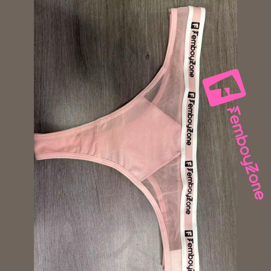 🔥 Pink FemboyZone™ Thong – So seductive. So feminine. So femboy