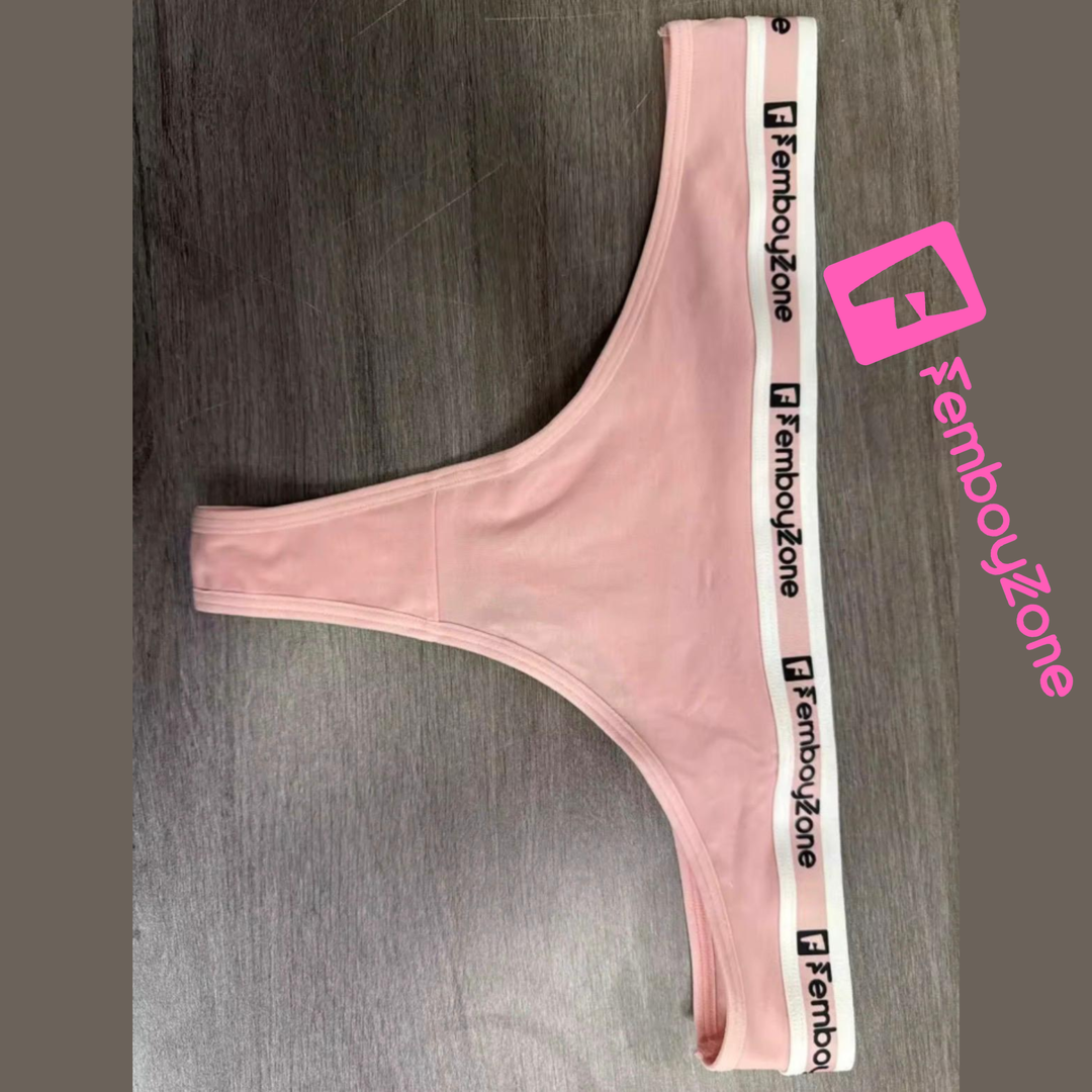 🔥 Pink FemboyZone™ Thong – So seductive. So feminine. So femboy