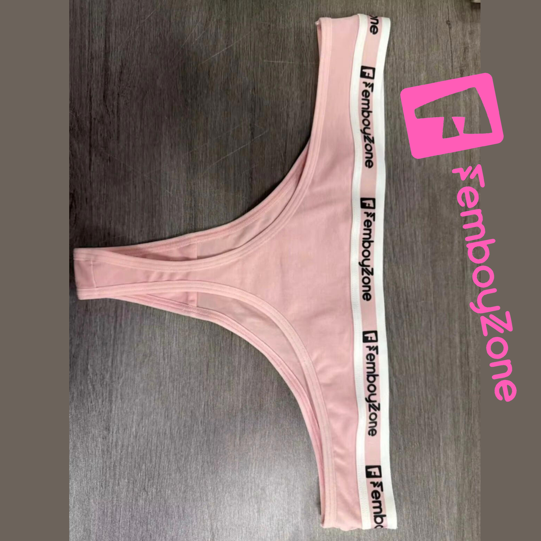 🔥 Pink FemboyZone™ Thong – So seductive. So feminine. So femboy