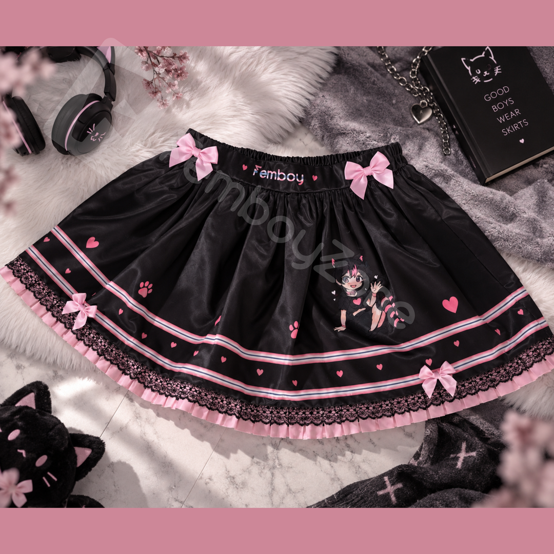 Cutie Core Femboy Skirt - Good Boys Wear Skirts