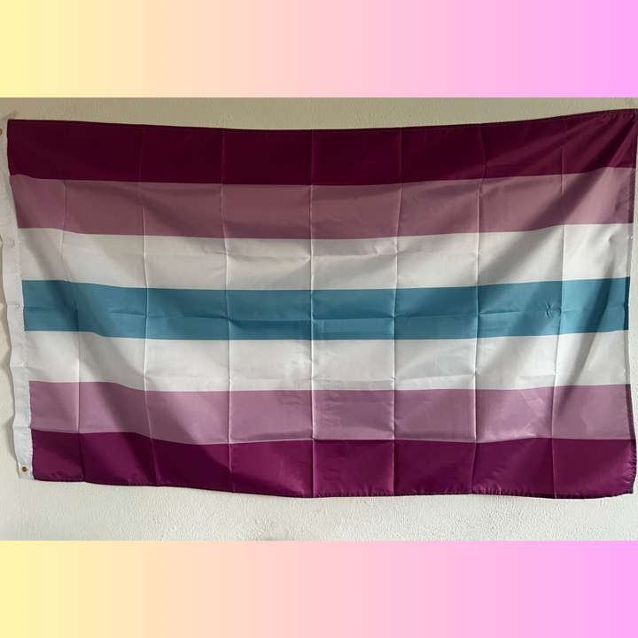 Femboy and LGBTQ Flag