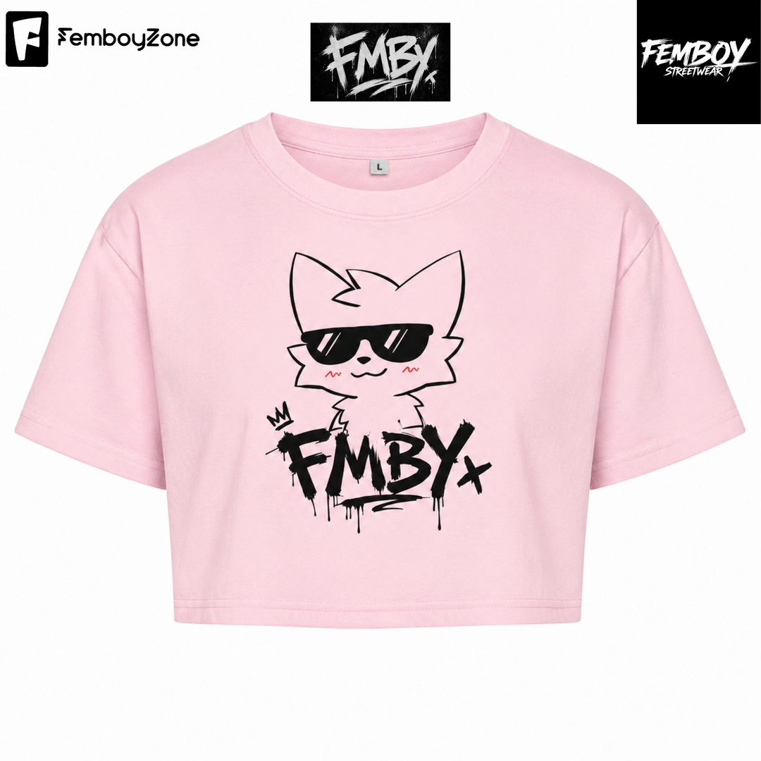 Crop Shirt FMBY Boykisser Drip