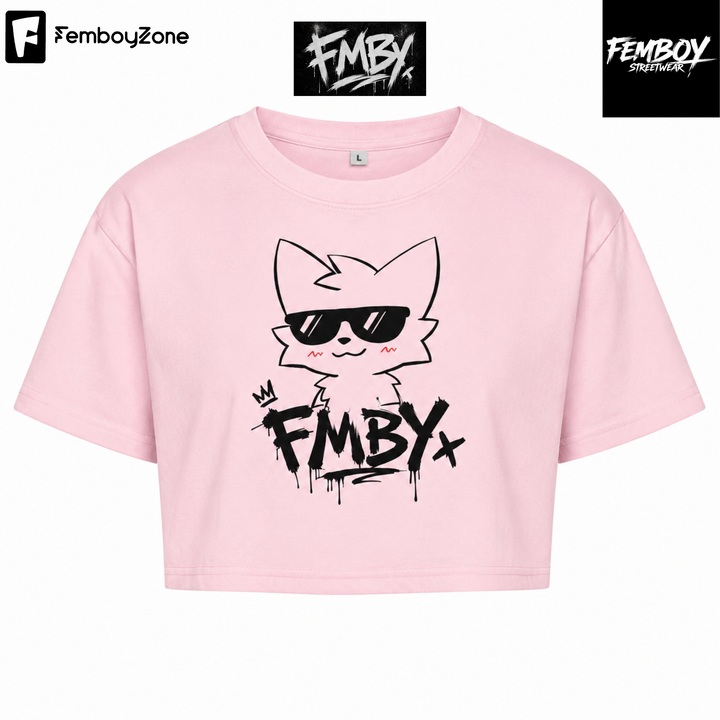 Crop Shirt FMBY Boykisser Drip