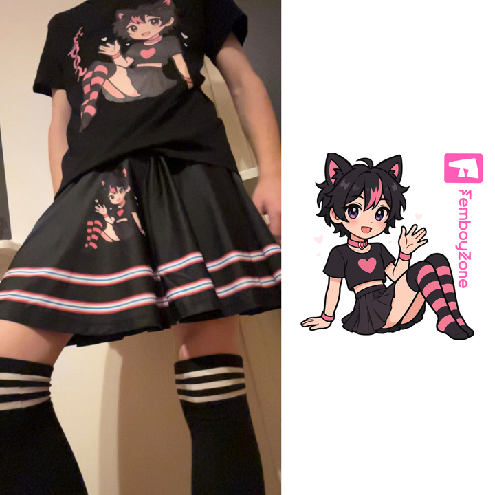 💖 Femboy Legendary Set – Become Your Cutest Self Shirt Ediiton! 💖