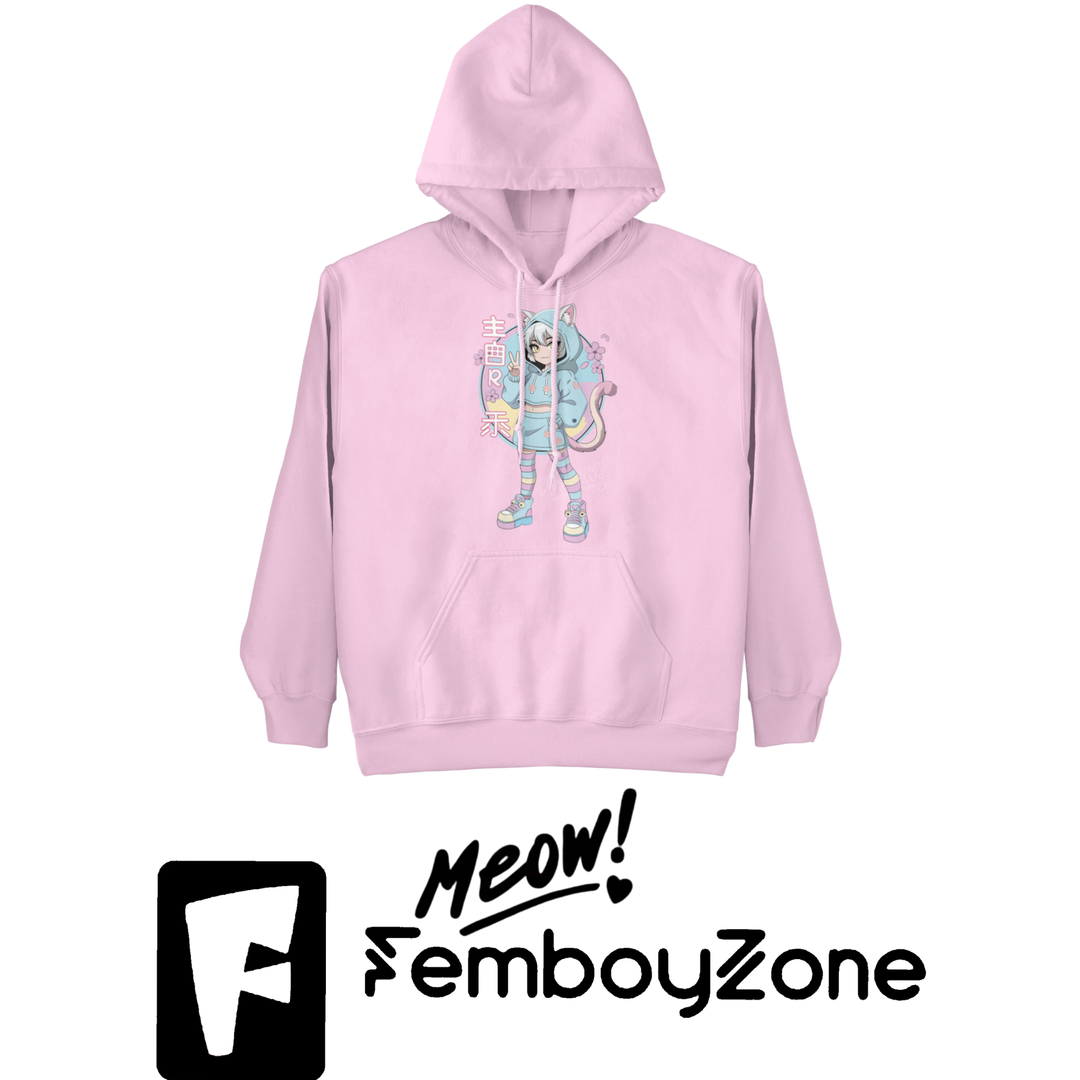 Neko Femboy Hoodie -  by Femboyzone