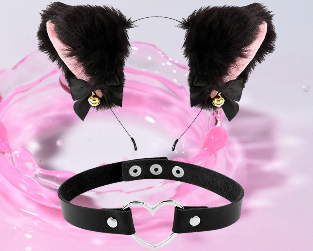 Kawaii Ear Set for Catboys and Femboys