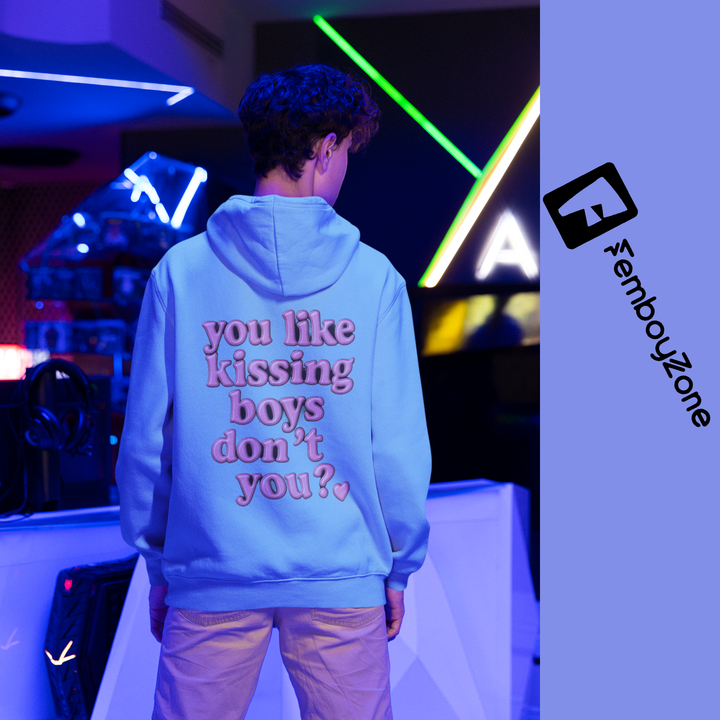 Boykisser Hoodie - You like kissing boys, don’t you?
