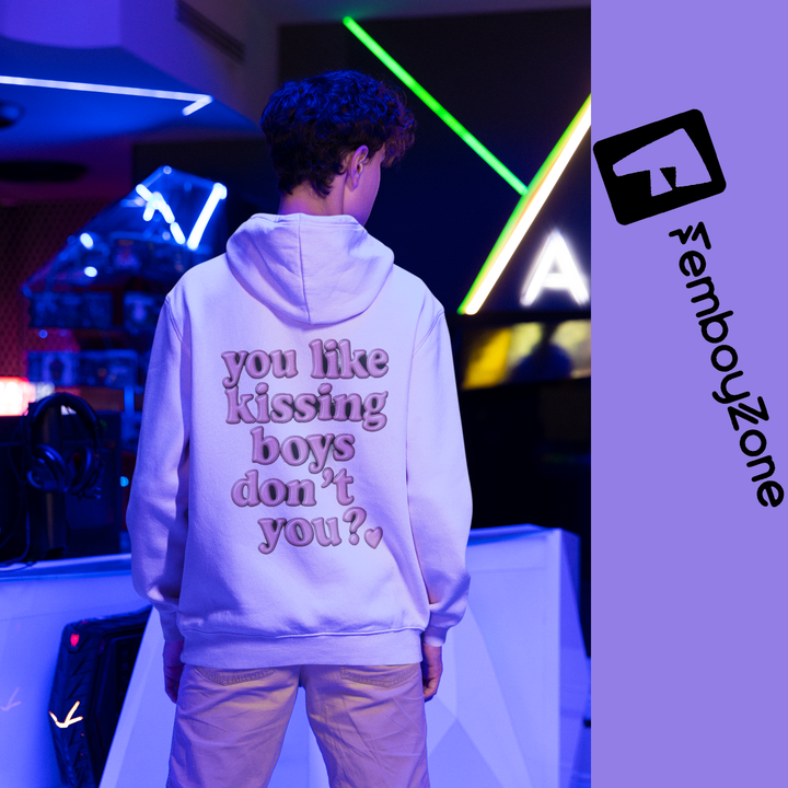 Boykisser Hoodie - You like kissing boys, don’t you?