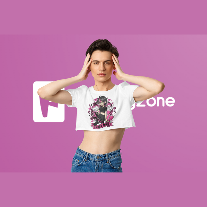 EBoy Cropped Shirt Fallen Angel