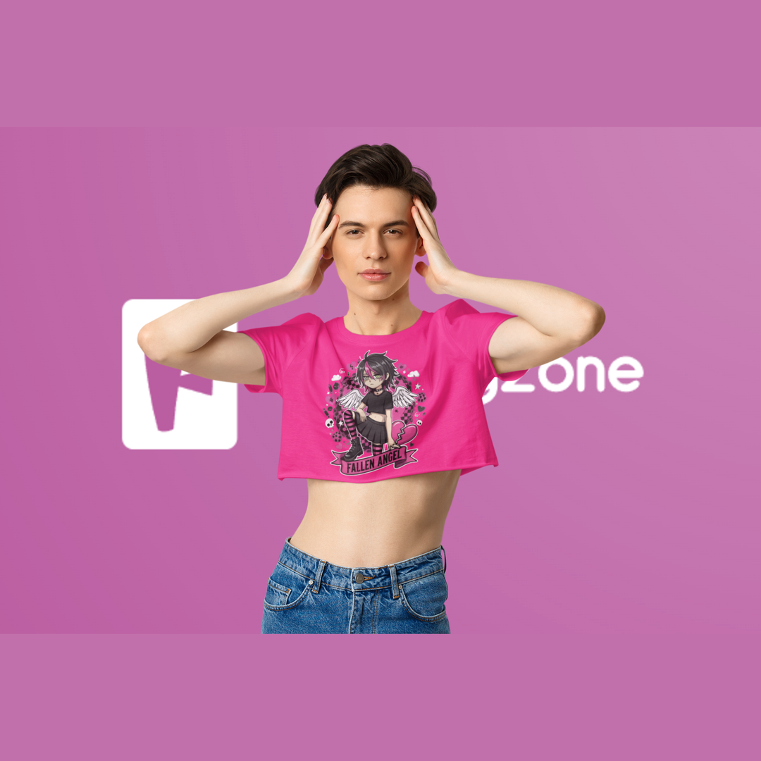 EBoy Cropped Shirt Fallen Angel