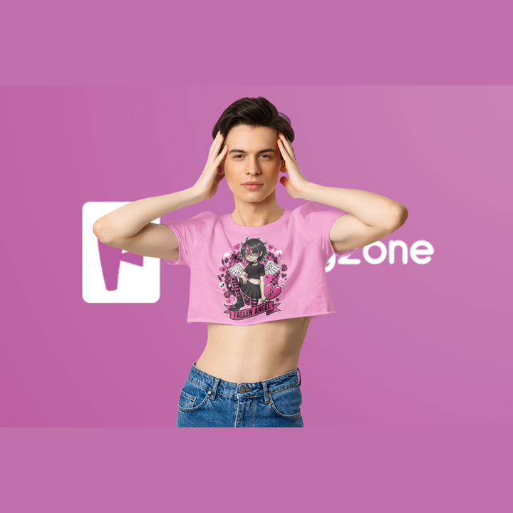 EBoy Cropped Shirt Fallen Angel
