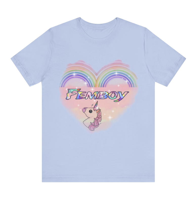 Femboy lgbtq shirt with  unicorn - which femboy are you?