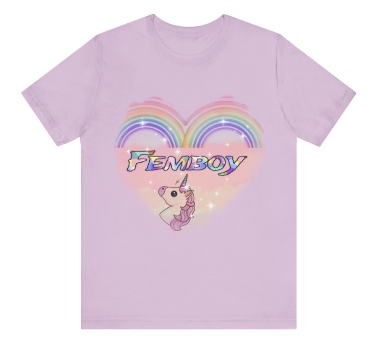 Femboy lgbtq shirt with  unicorn - which femboy are you?